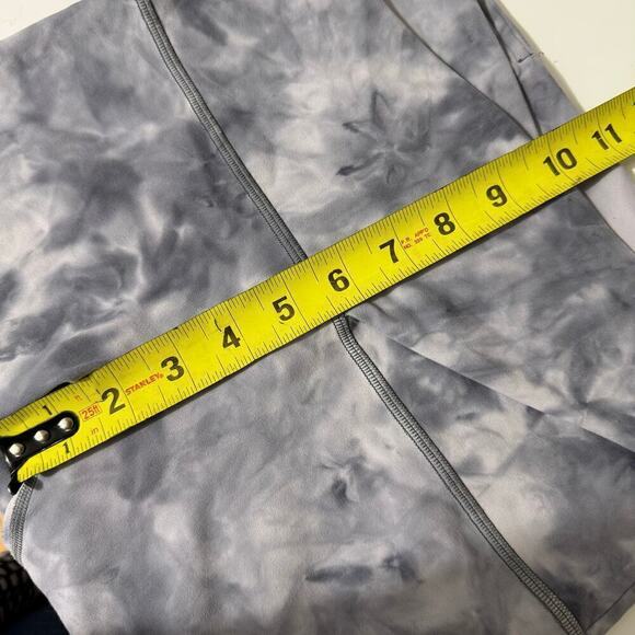 Lululemon Align Crop Cross WAist in Diamond Dye stargaze pitch gray size 6 - Picture 6 of 10